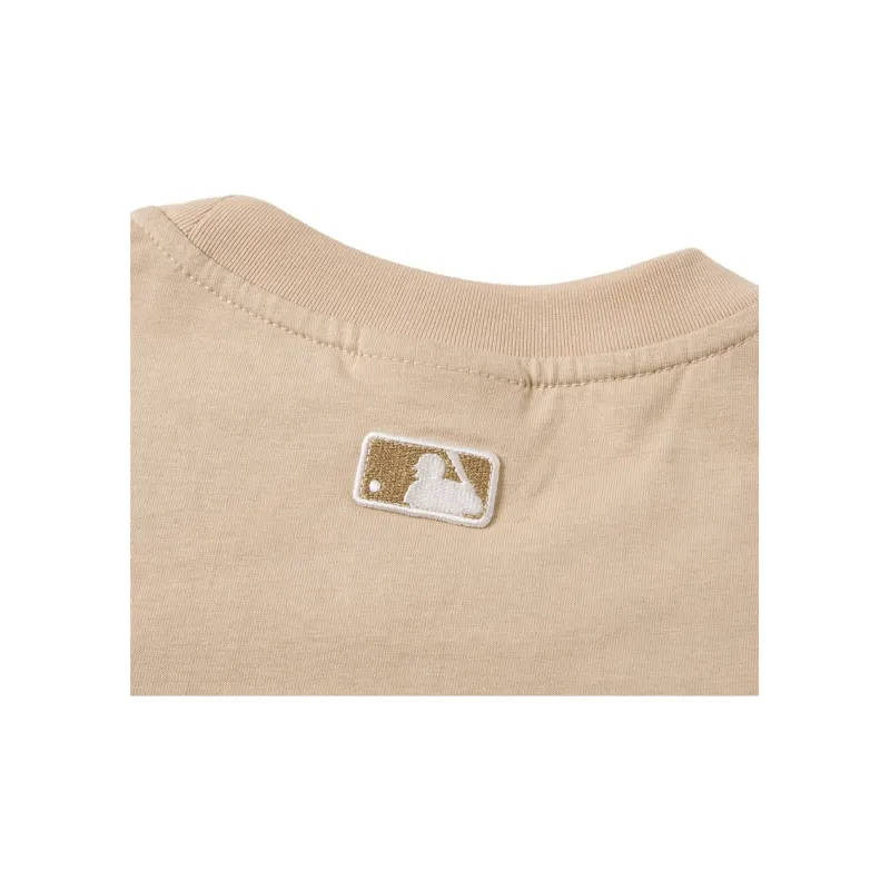 MLB Short Sleeved Dress Women's Khaki-5