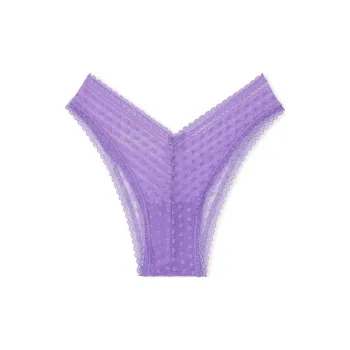 Victoria's Secret PINK Wink V-Front Brazilian Panty / Wysteria Purple Underpants Women's 1 Pack Wisteria