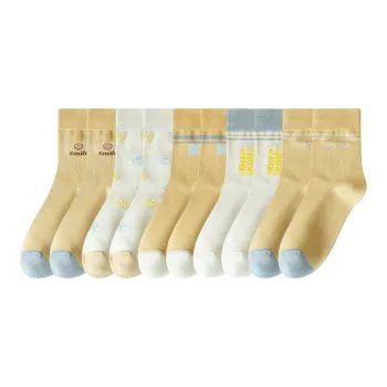 Lan Miao Mid Calf Socks Women's 10 Pack