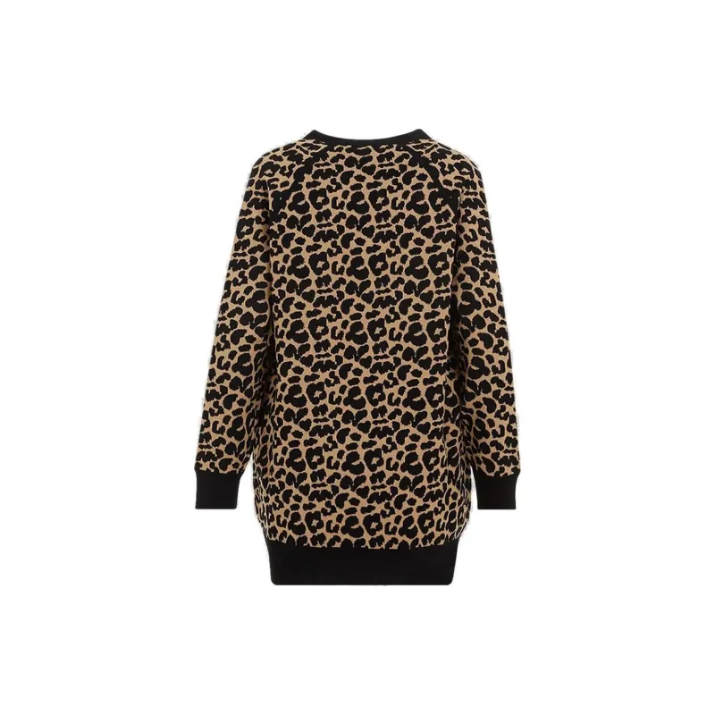 MaxMara Leopard Patterned V Neck Cardigan-1