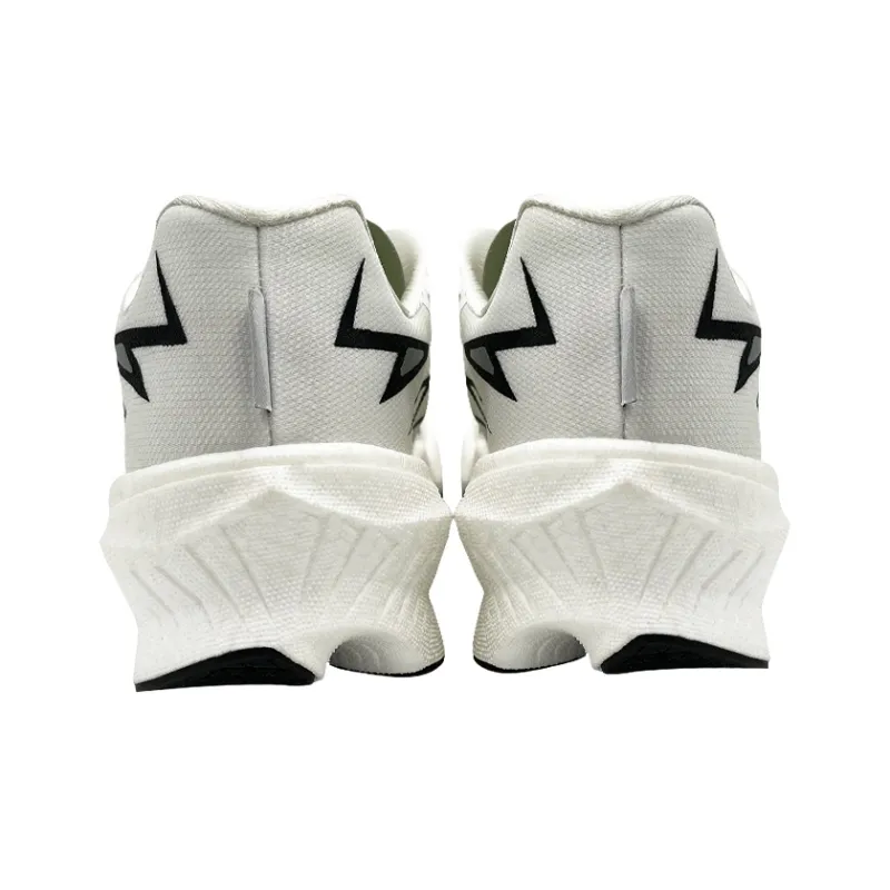 LOOP BURN Running Shoes Unisex Bright Light White Fashionable Versatile Comfortable-2
