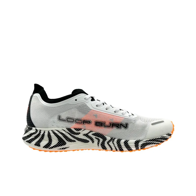 ZHENGKAI x LOOP BURN Physical Examination And Physical Test Anti Slip Wear Resistant Unisex Panther Shadow White-1
