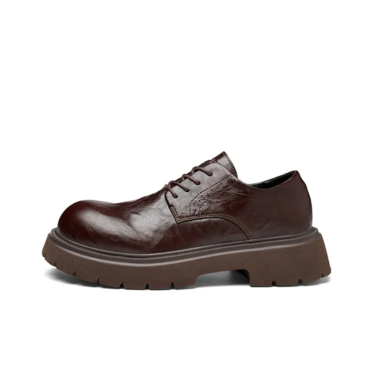 FAIRWHALE Men's Casual Leather Shoes Men's-6