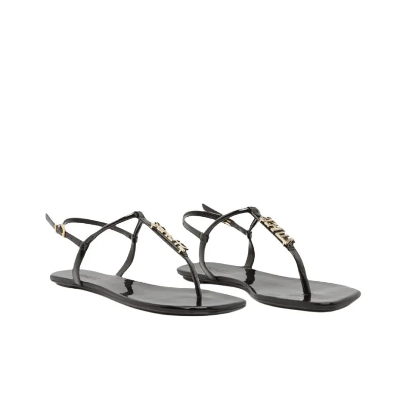 Schutz Strap Sandals Women's Black-2