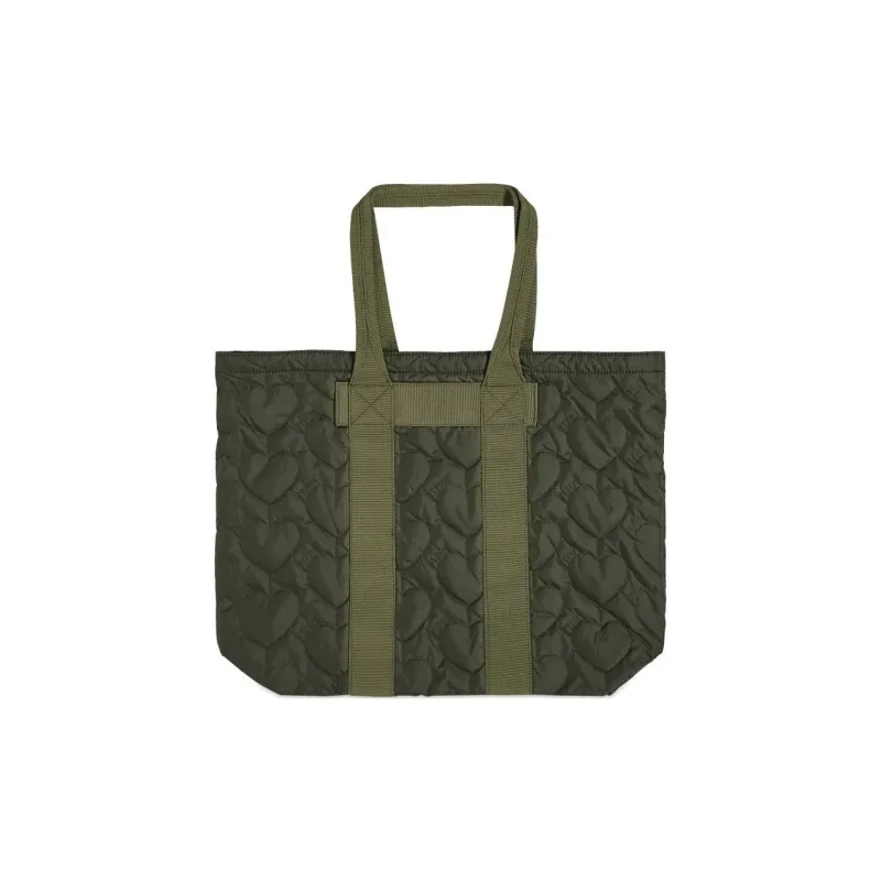 HUMAN MADE Nylon Handbag, Shoulder Bag Men's Olive Green-3