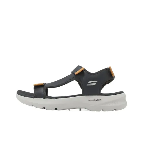 Skechers Go Walk 6 Beach Sandals Men Orange