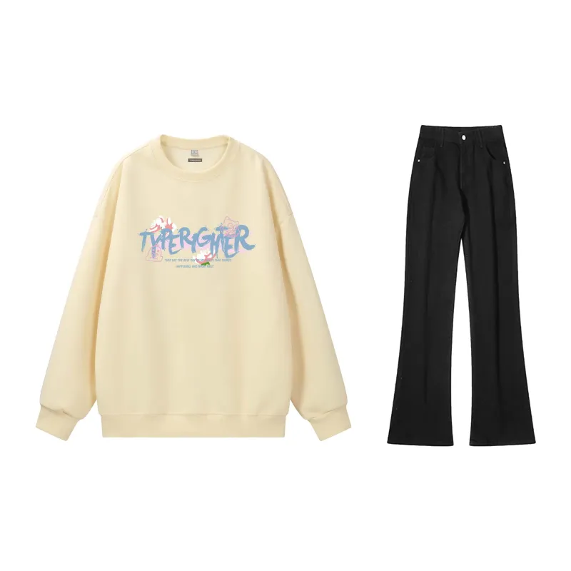 TYPERIGHTER Sweatshirt Set Unisex-11