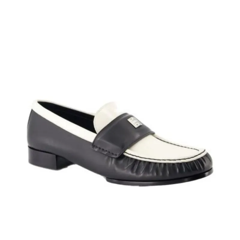 Givenchy 4G-motif Leather Loafers-3