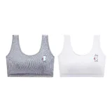 Heather Gray+Pure White