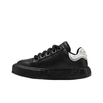 Boy London Wear Resistant Low Top Skateboard Shoes Unisex Black