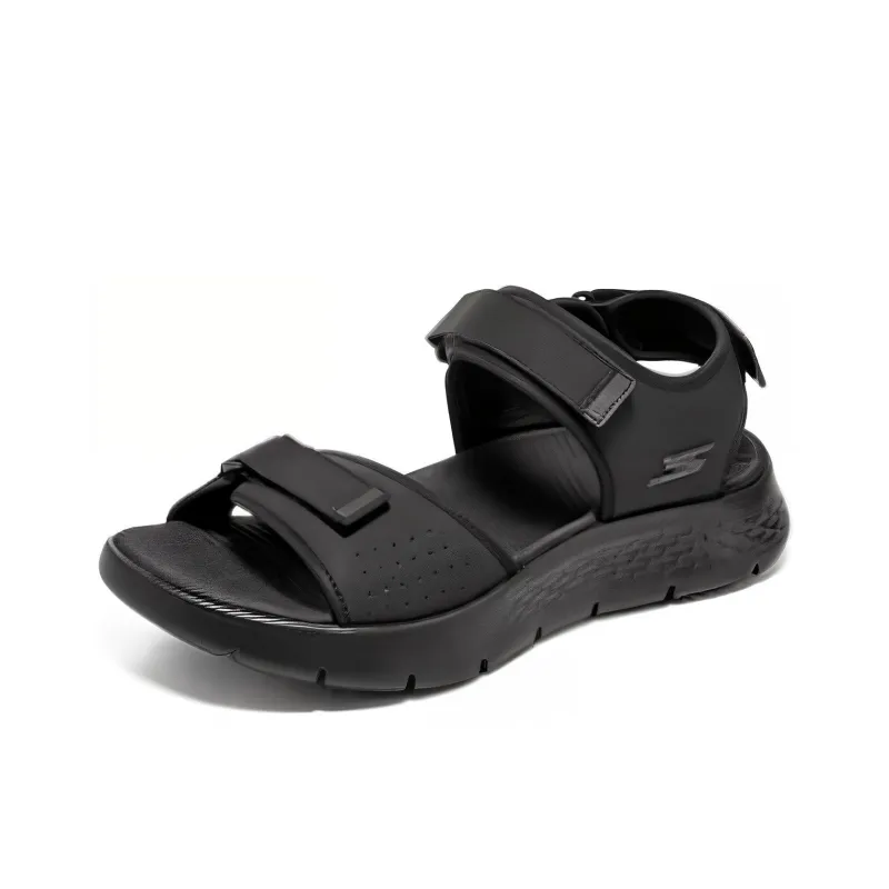 Skechers Go Walk Fle Beach Sandals Men's Black-2