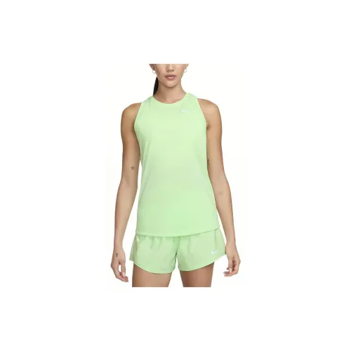 Nike Dri-Fit Tank Tops Women's Vapor Green/White