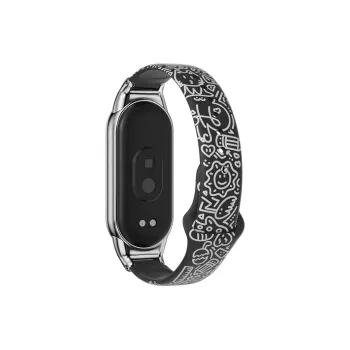 Biaodaige Xiaomi Red Beige Compatibility Watch Band 120 200mm Silicone Material