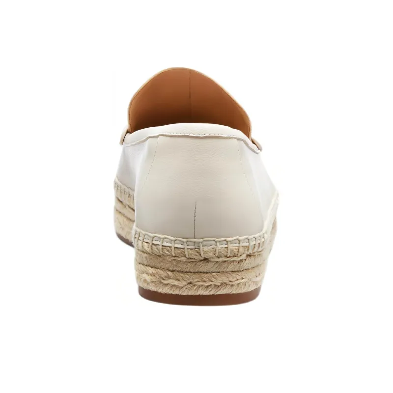 COACH Camila Loafers 3cm Women's White-3