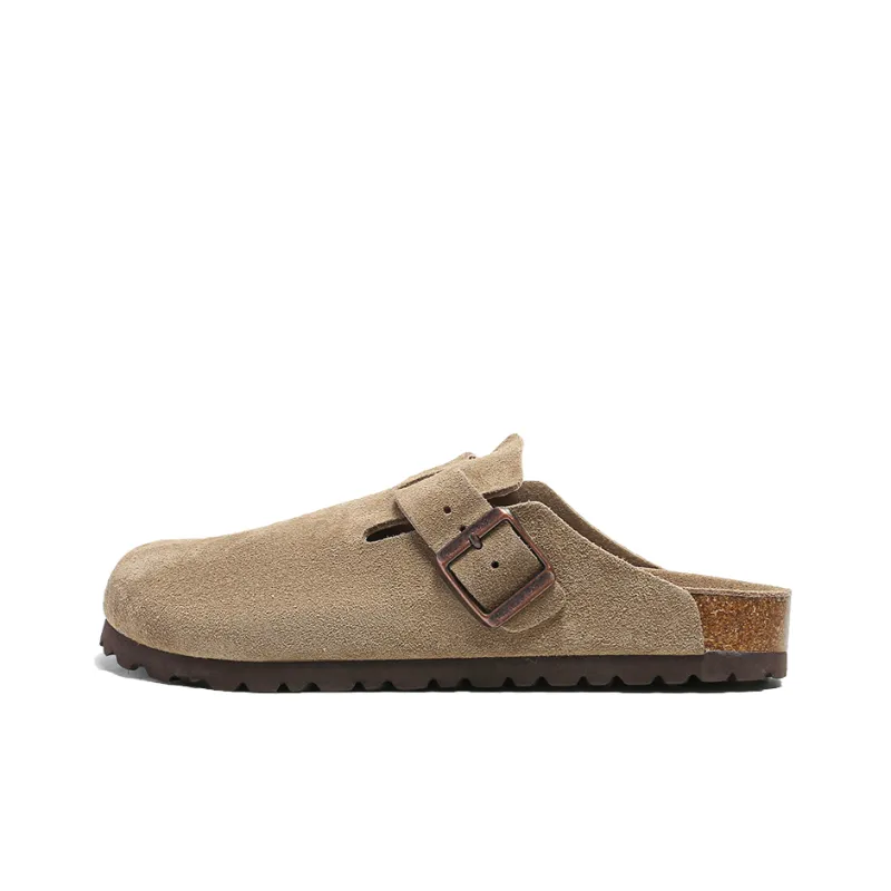 Earl Cat Rubber Sole Abrasion Resistant Slip Resistant Wrap toe Slippers Women's-4