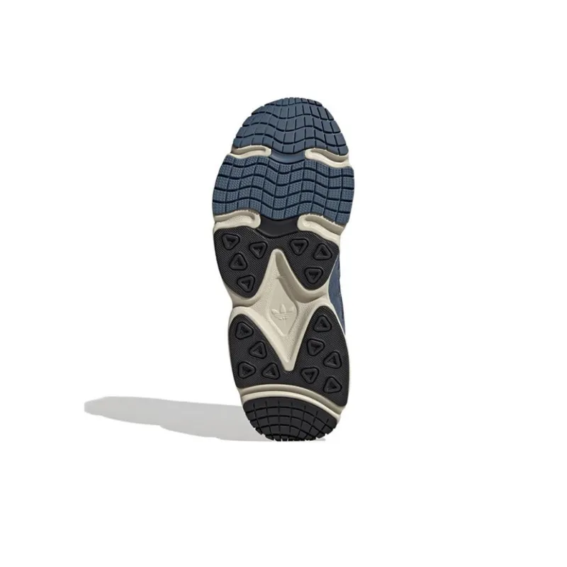 Adidas Originals Ozmillen Abrasion Resistant Breathable Cushioning Low Top Kids' Training Shoes Blue Teenagers-5