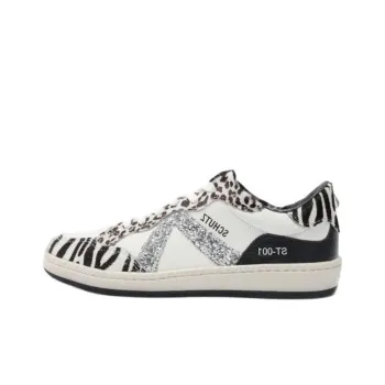 Schutz Low-Top Skateboard Shoes Women's Black White