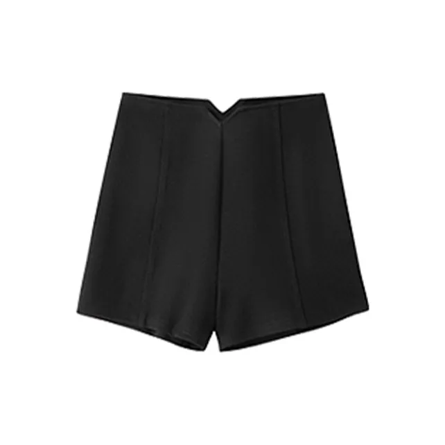 MADALLO Casual Shorts Women's Black-1