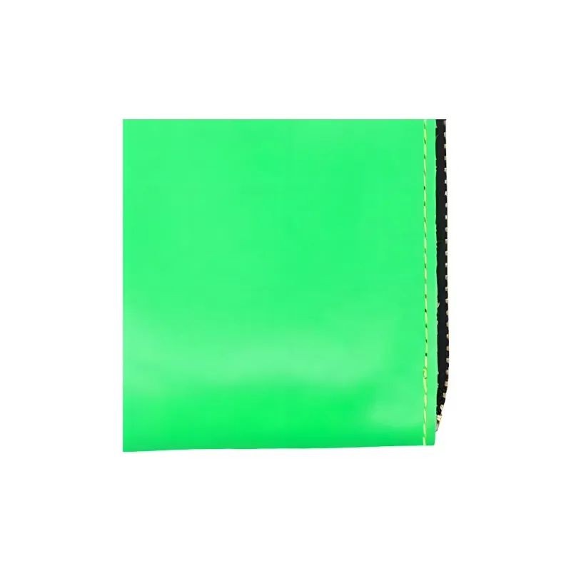 CDG Sheepskin Coin Purse Wallet Regular Unisex Green/Blue-4