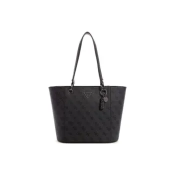 GUESS Polyurethane One Shoulder Handbags Small Size Women's Coal Charcoal Gray