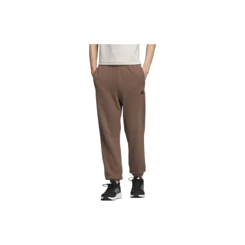 Adidas Casual Pants Unisex Rocky Earth Brown