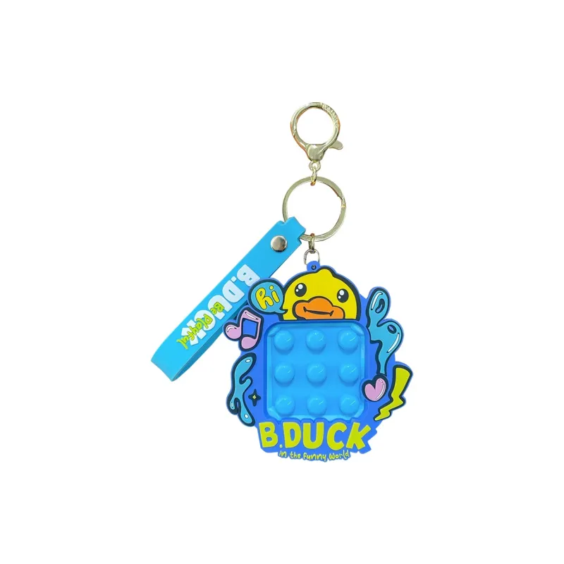 Baimao PVC Hardware Keychains Unisex-2