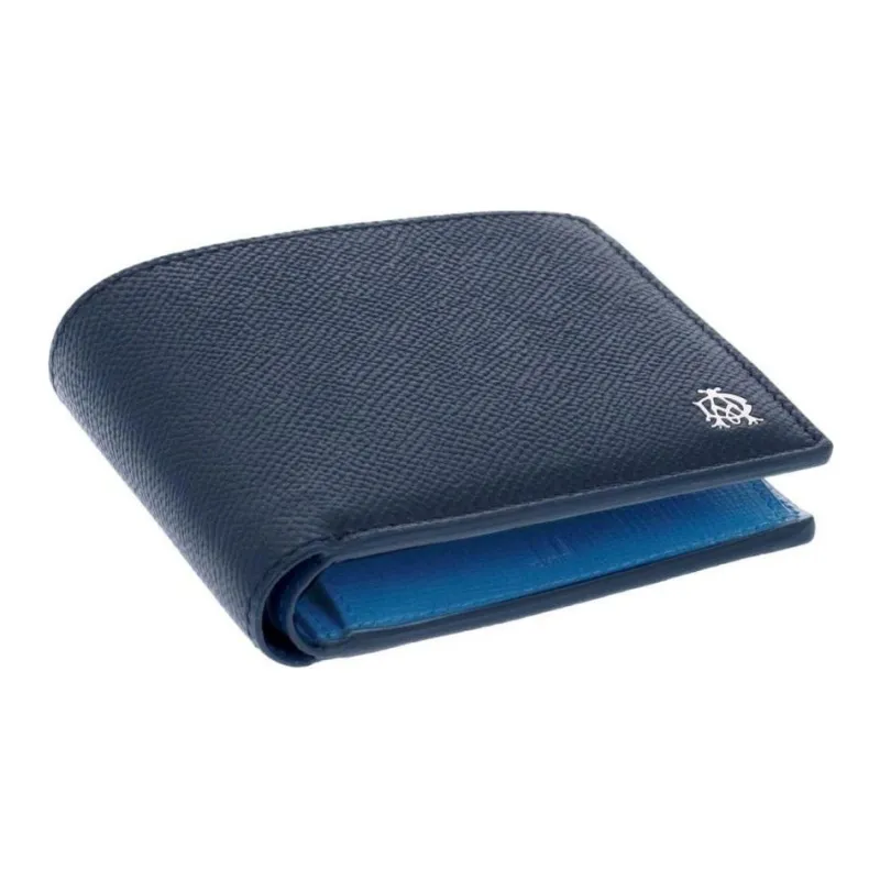 Dunhill Cow Leather Wallet Regular Men's Dark Blue-5