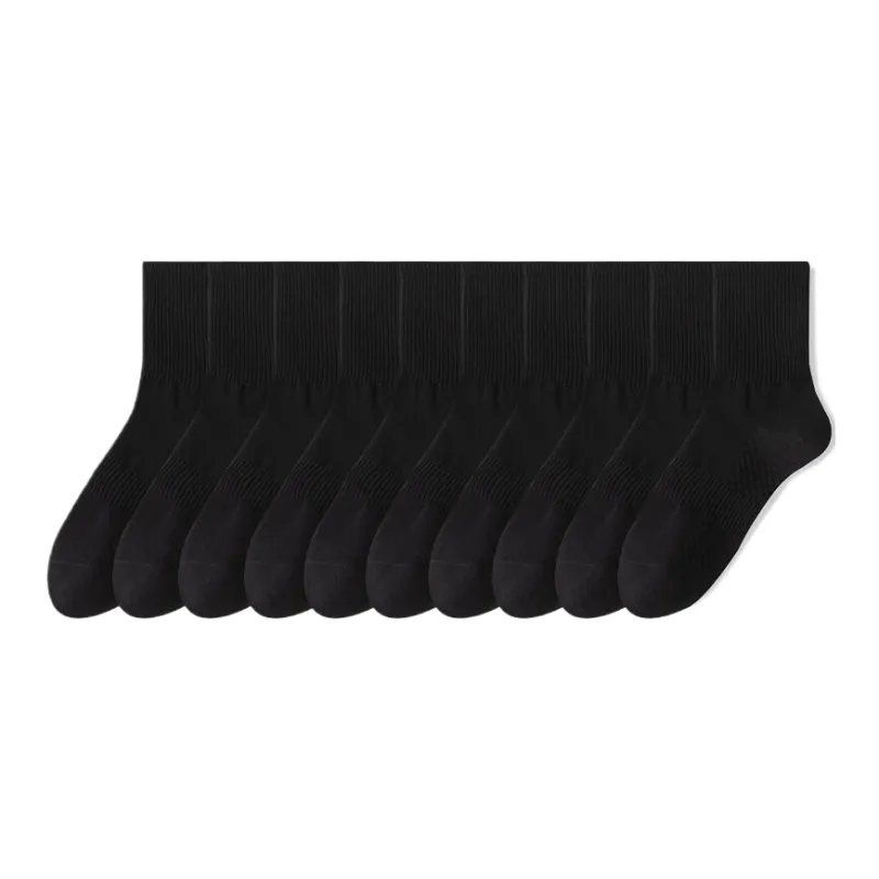 Lan Miao Mid Calf Socks Men's 10 Pack-14