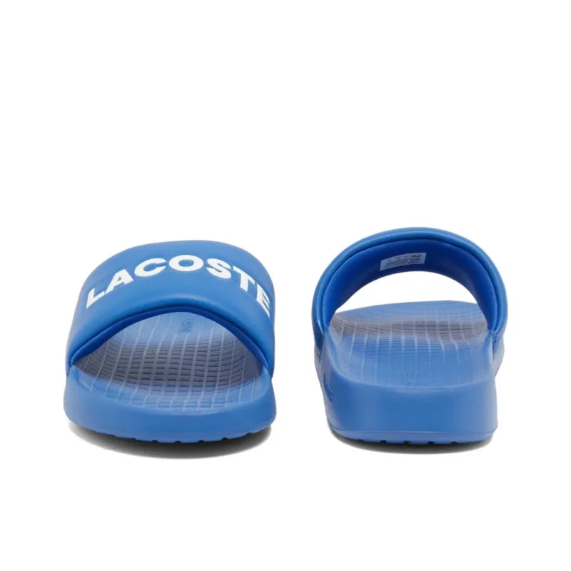 LACOSTE Abrasion Resistant Slide Slippers Men's Blue-3