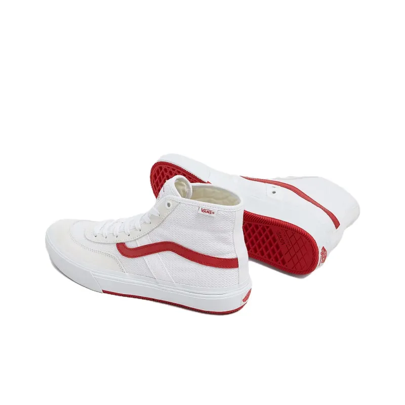 Vans Skate Gilbert Crockett High 'White Red'-3