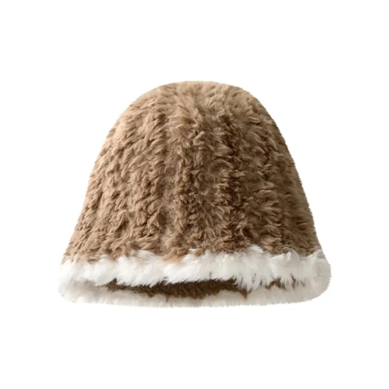 JEANSWEST Plush Yarn Bucket Hats Unisex-8
