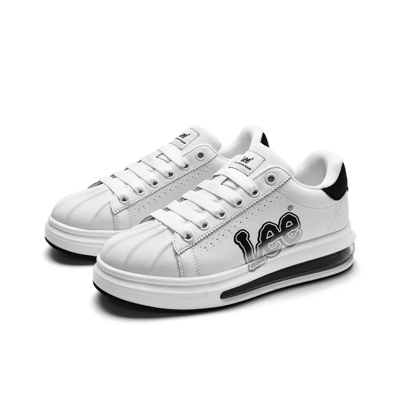 Lee Trendy Versatile Comfortable Air Cushion Height Increasing Low-Top Skateboard Shoes Men's-2