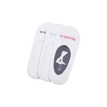 NAUTICA Ankle Socks Unisex 3 Pack White
