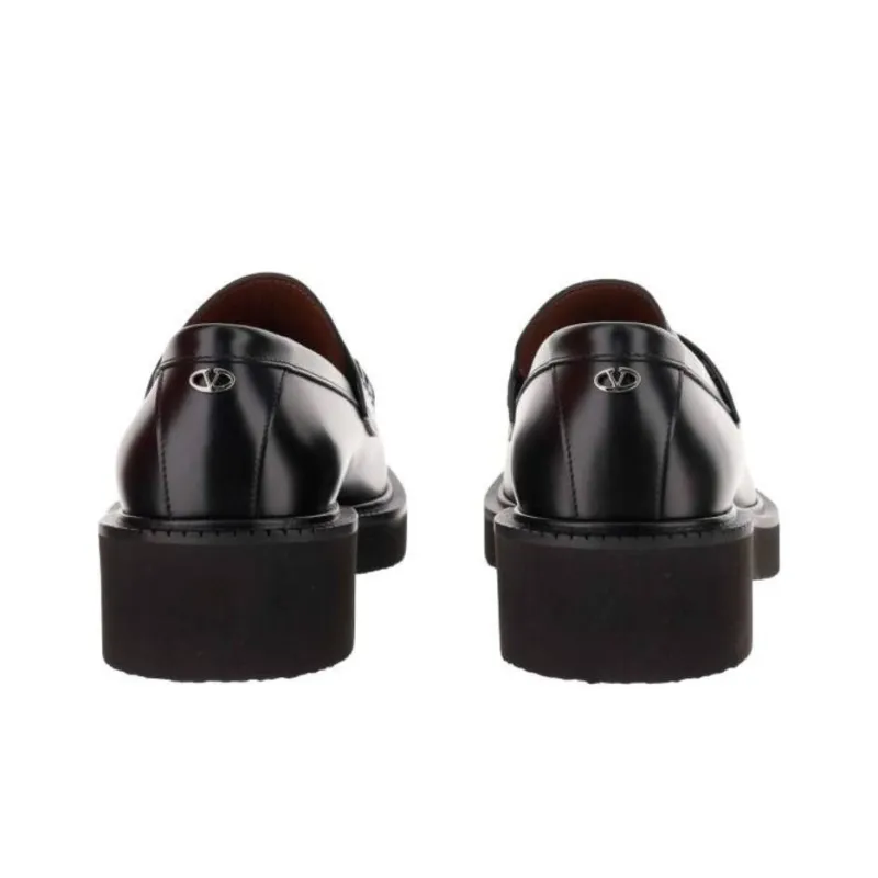 Valentino VLogo Signature Slip On Loafers-4