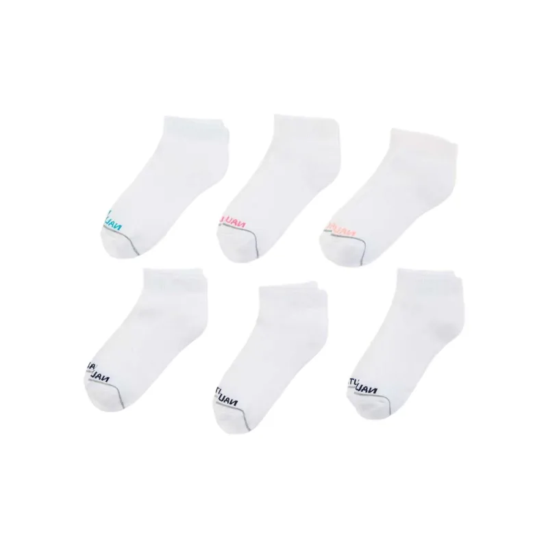 NAUTICA Athletic Quarter Socks Ankle Socks Unisex 6 Pack-0