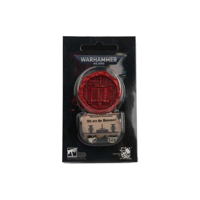 STARFORGED Grey Knight Pure Seal, Star Forge Warhammer 40K Badges-1