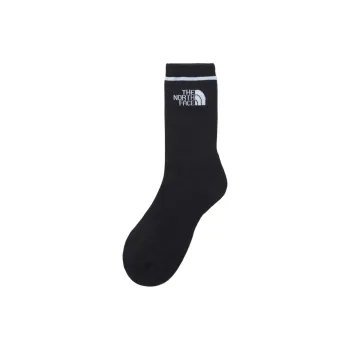 THE NORTH FACE COOLMAX MID SOCKS Mid Calf Socks Unisex 1 Pack Black