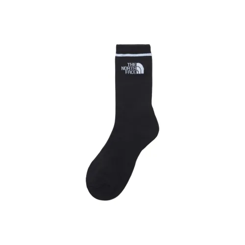 THE NORTH FACE COOLMAX MID SOCKS Mid Calf Socks Unisex 1 Pack Black