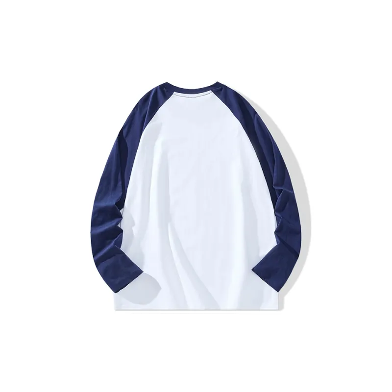 HIPANDA Patchwork Long Sleeved T Shirt Unisex-5
