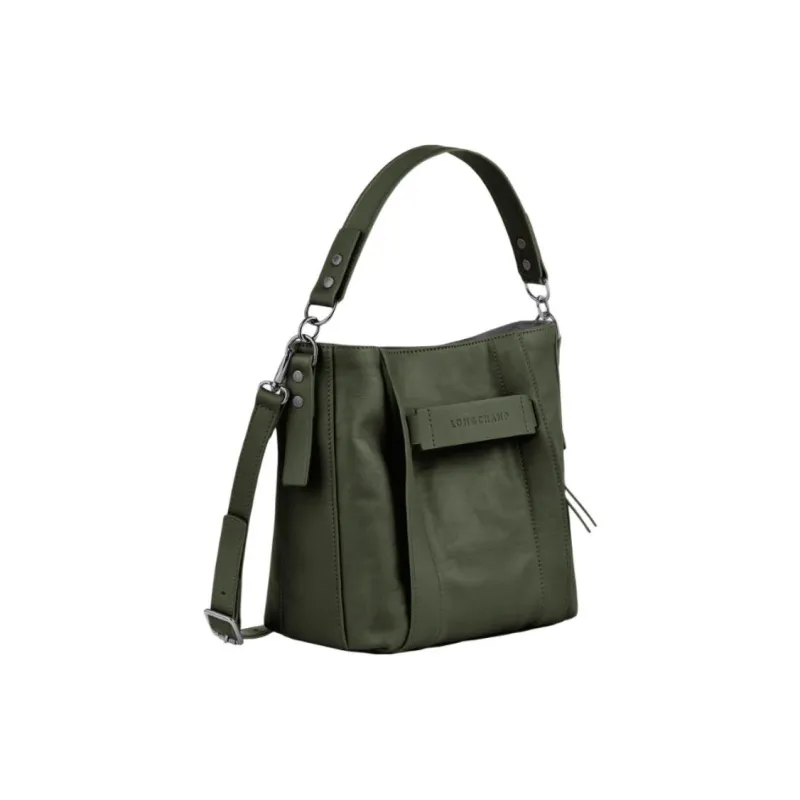 LONGCHAMP Small 3D Leather Crossbody Bag-2