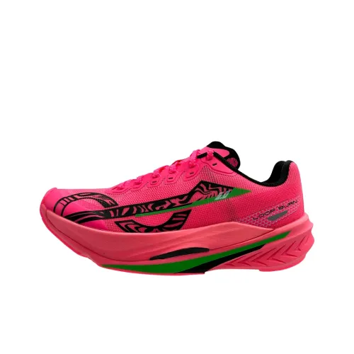 LOOP BURN Running Shoes Unisex Low-Top Fuchsia