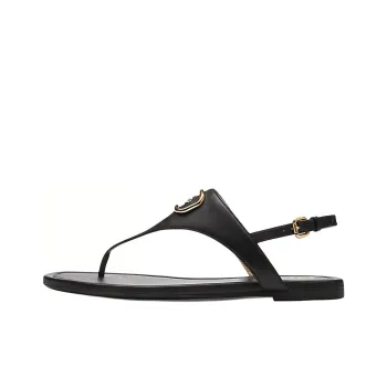 COACH Jordin One Strap Sandals Women's Black