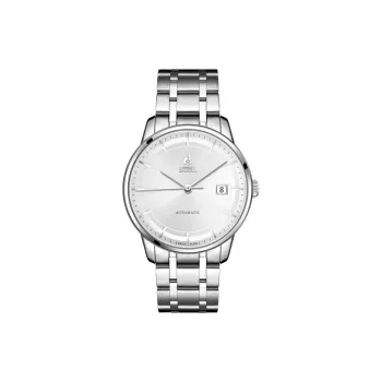 ERNEST BOREL Elegant Collection Automatic Mechanical Movement Men's Watches Swiss Watch N0408G0A-MS2S White Dial