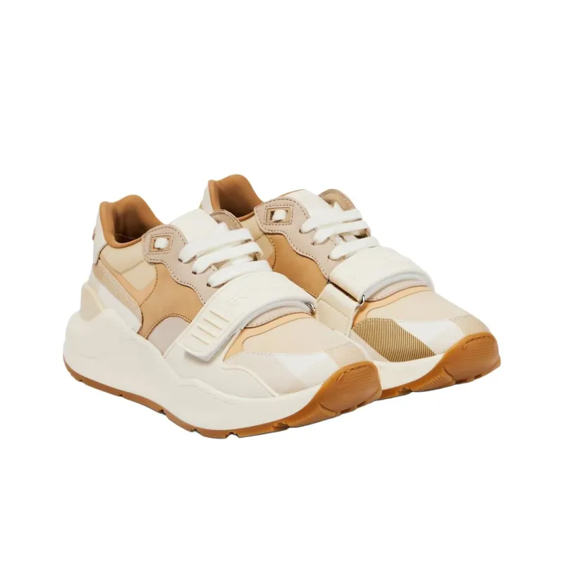 Burberry Low Top Sports Casual Shoes Women's Tawny-2