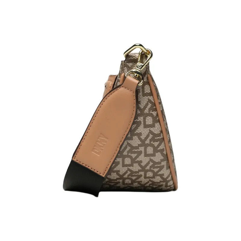 DKNY PVC Crossbody Bag Shoulder Bag Regular Women's Brown-2
