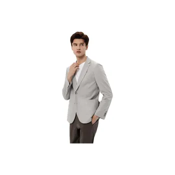 Hush Puppies Business Suit Men's Light Coffee