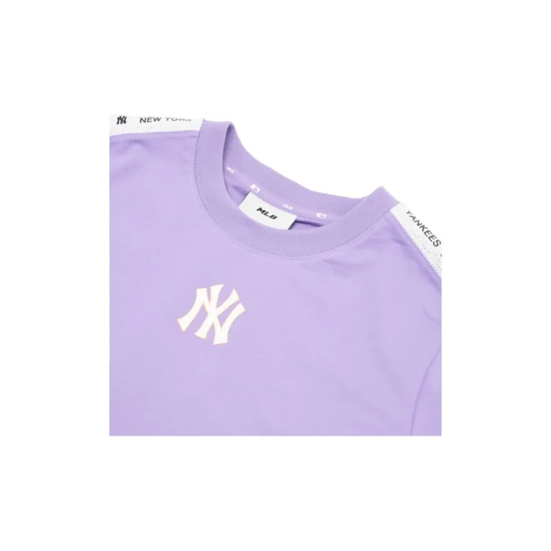 MLB Crop Tops Women's Purple-4