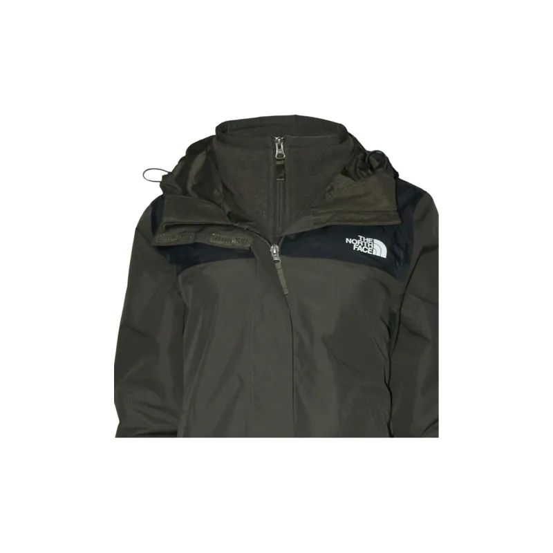 THE NORTH FACE Waterproof Windbreaker Jacket Women's Army Green-4