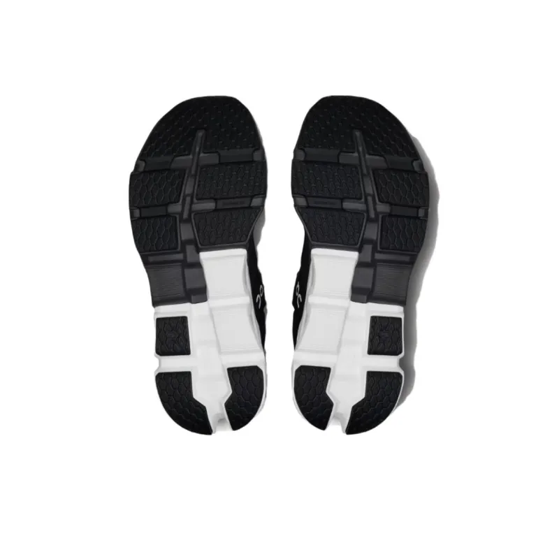 On Running Cloudflyer 5 Black White Women's-5