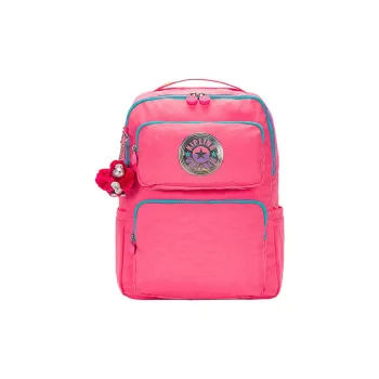 Kipling Polyamide Backpack Large Size Unisex Bubble Pink/Blue